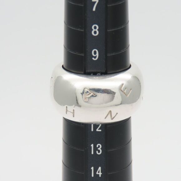 CHANEL Authentic Silver Ring - Picture 9 of 10